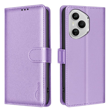 Litchi Texture RFID Anti-theft Leather Phone Case, For Honor X5c 4G / X5c Plus, For Honor X9d 5G / X70 5G, For Honor X7d 5G, For Honor 400 Pro Global 160.8mm