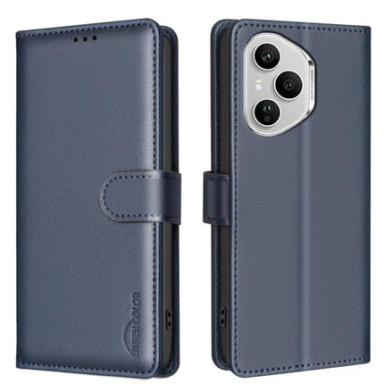 Litchi Texture RFID Anti-theft Leather Phone Case, For Honor X5c 4G / X5c Plus, For Honor X9d 5G / X70 5G, For Honor X7d 5G, For Honor 400 Pro Global 160.8mm