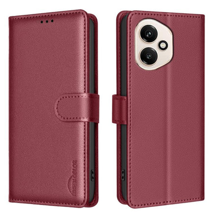 Litchi Texture RFID Anti-theft Leather Phone Case, For Honor 400 Lite Global, For Honor 400 Global 156.5mm, For Honor X8c 4G, For Honor 300 Pro / 300 Ultra
