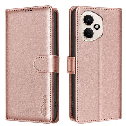Litchi Texture RFID Anti-theft Leather Phone Case, For Honor 400 Lite Global, For Honor 400 Global 156.5mm, For Honor X8c 4G, For Honor 300 Pro / 300 Ultra