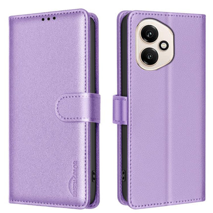 Litchi Texture RFID Anti-theft Leather Phone Case, For Honor 400 Lite Global, For Honor 400 Global 156.5mm, For Honor X8c 4G, For Honor 300 Pro / 300 Ultra