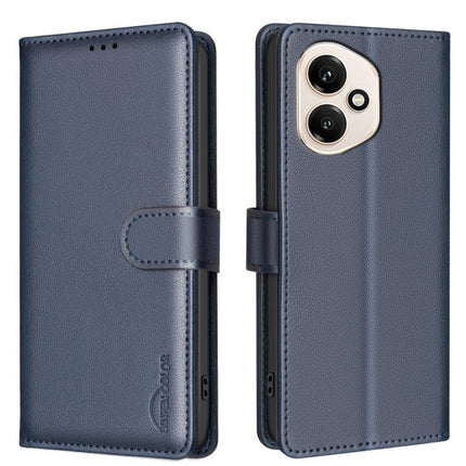 Litchi Texture RFID Anti-theft Leather Phone Case, For Honor 400 Lite Global, For Honor 400 Global 156.5mm, For Honor X8c 4G, For Honor 300 Pro / 300 Ultra