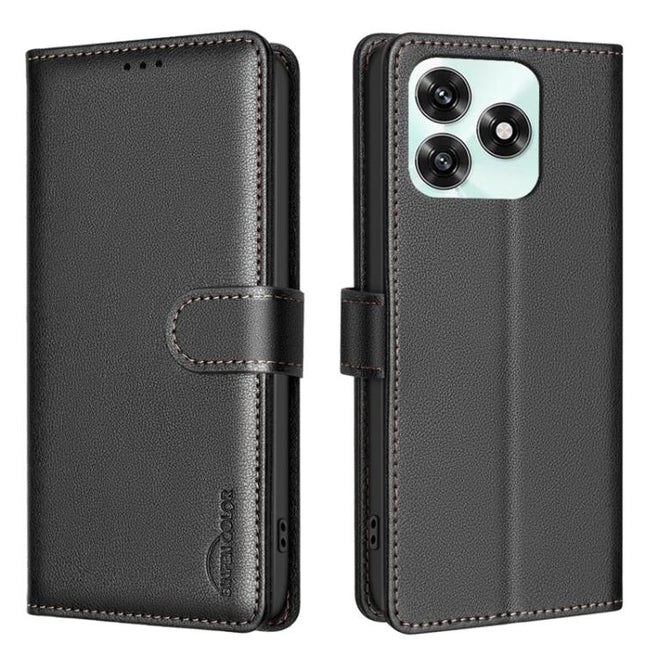 Litchi Texture RFID Anti-theft Leather Phone Case, For Honor X5c 4G / X5c Plus, For Honor X9d 5G / X70 5G, For Honor X7d 5G, For Honor 400 Pro Global 160.8mm