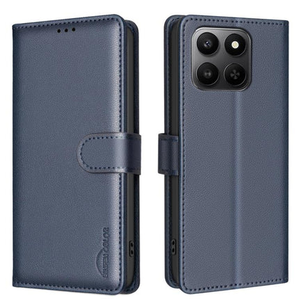 Litchi Texture RFID Anti-theft Leather Phone Case, For Honor X5c 4G / X5c Plus, For Honor X9d 5G / X70 5G, For Honor X7d 5G, For Honor 400 Pro Global 160.8mm