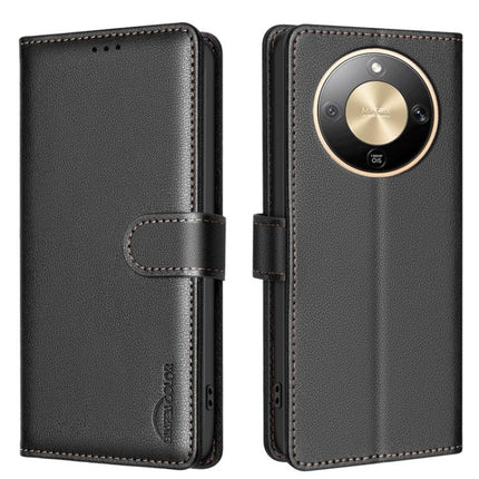 Litchi Texture RFID Anti-theft Leather Phone Case, For Honor X5c 4G / X5c Plus, For Honor X9d 5G / X70 5G, For Honor X7d 5G, For Honor 400 Pro Global 160.8mm