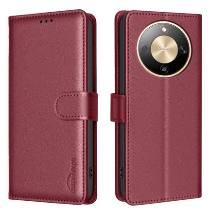 Litchi Texture RFID Anti-theft Leather Phone Case, For Honor X5c 4G / X5c Plus, For Honor X9d 5G / X70 5G, For Honor X7d 5G, For Honor 400 Pro Global 160.8mm