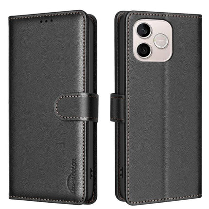 Litchi Texture RFID Anti-theft Leather Phone Case, For Honor 600 Global, For Honor 600 Lite Global, For Honor X6d 5G, For Honor X8d 4G
