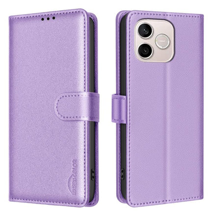 Litchi Texture RFID Anti-theft Leather Phone Case, For Honor 600 Global, For Honor 600 Lite Global, For Honor X6d 5G, For Honor X8d 4G