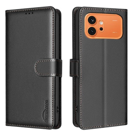 Litchi Texture RFID Anti-theft Leather Phone Case, For Honor 600 Global, For Honor 600 Lite Global, For Honor X6d 5G, For Honor X8d 4G