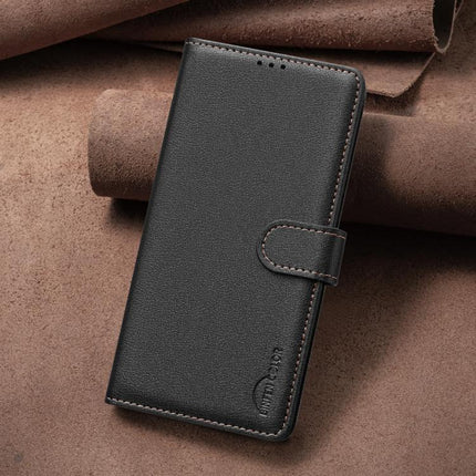 Litchi Texture RFID Anti-theft Leather Phone Case, For Honor 600 Global, For Honor 600 Lite Global, For Honor X6d 5G, For Honor X8d 4G