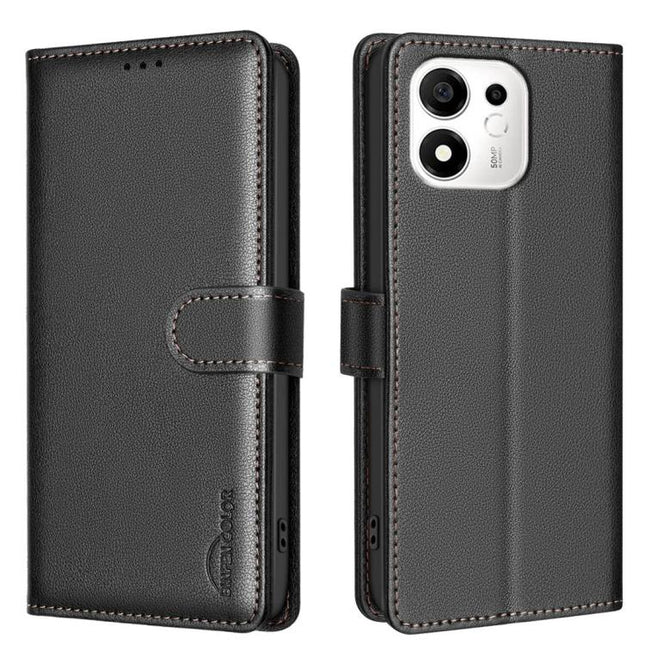 Litchi Texture RFID Anti-theft Leather Phone Case, For Honor 600 Smart/X7e Plus 5G, For Honor X7e 4G / X6e, For Honor 600 Global, For Honor 600 Lite Global