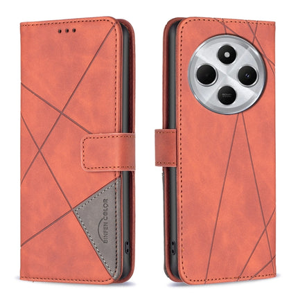 Magnetic Buckle Rhombus Texture Leather Phone Case, For Redmi Note 14 Pro 5G / Note 14 Pro+ 5G, For Redmi 14C 4G, For Redmi K70 Ultra