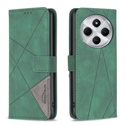 Magnetic Buckle Rhombus Texture Leather Phone Case, For Redmi Note 14 Pro 5G / Note 14 Pro+ 5G, For Redmi 14C 4G, For Redmi K70 Ultra