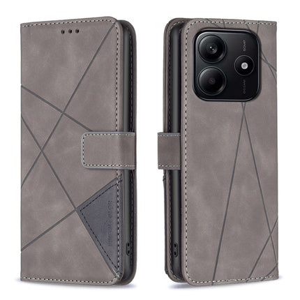 Magnetic Buckle Rhombus Texture Leather Phone Case, For Redmi Turbo 4, For Redmi Note 14 Pro 4G, For Redmi Note 14 4G 163.25mm, For Redmi Note 14 5G