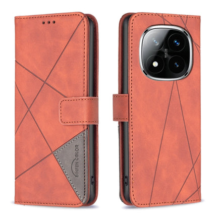 Magnetic Buckle Rhombus Texture Leather Phone Case, For Redmi Note 14 Pro 5G / Note 14 Pro+ 5G, For Redmi 14C 4G, For Redmi K70 Ultra
