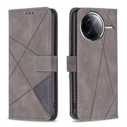 Magnetic Buckle Rhombus Texture Leather Phone Case, For Redmi 15 5G Global / 15 4G SEA 169.5mm, For Redmi Turbo 4 Pro, For Redmi A5 4G 171.7mm, For Redmi K80 / K80 Pro
