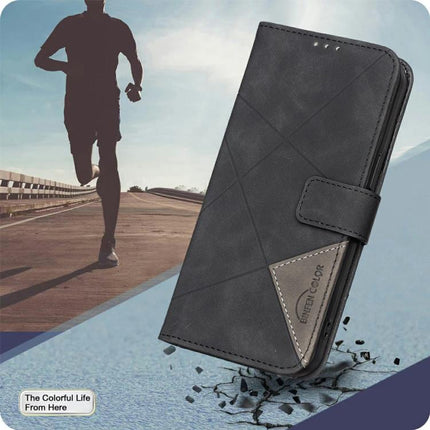 Magnetic Buckle Rhombus Texture Leather Phone Case, For Redmi 15 5G Global / 15 4G SEA 169.5mm, For Redmi Turbo 4 Pro, For Redmi A5 4G 171.7mm, For Redmi K80 / K80 Pro