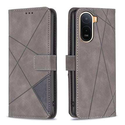 Magnetic Buckle Rhombus Texture Leather Phone Case, For Redmi A7 Pro 171mm / Poco C85x 5G, For Redmi 15a 5G, For Redmi Tubo 5 Max / Poco X8 Pro Max, For Redmi Tubo 5 / Poco X8 Pro 5G
