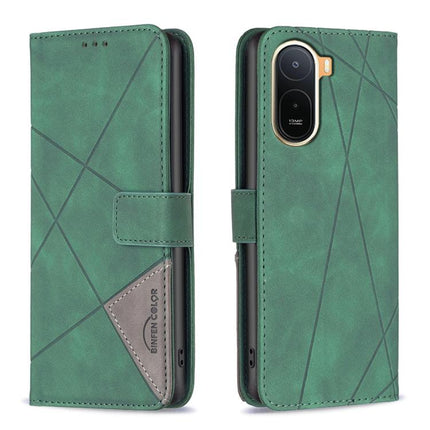 Magnetic Buckle Rhombus Texture Leather Phone Case, For Redmi A7 Pro 171mm / Poco C85x 5G, For Redmi 15a 5G, For Redmi Tubo 5 Max / Poco X8 Pro Max, For Redmi Tubo 5 / Poco X8 Pro 5G