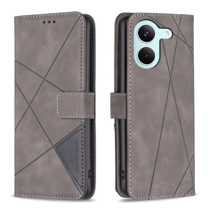 Magnetic Buckle Rhombus Texture Leather Phone Case, For Redmi A7 Pro 171mm / Poco C85x 5G, For Redmi 15a 5G, For Redmi Tubo 5 Max / Poco X8 Pro Max, For Redmi Tubo 5 / Poco X8 Pro 5G