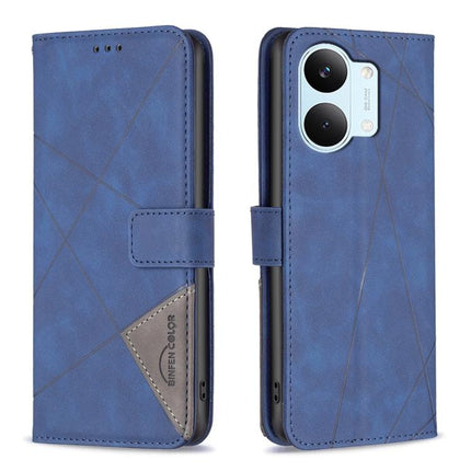 Magnetic Buckle Rhombus Texture Leather Phone Case, For Redmi A7 Pro 171mm / Poco C85x 5G, For Redmi 15a 5G, For Redmi Tubo 5 Max / Poco X8 Pro Max, For Redmi Tubo 5 / Poco X8 Pro 5G