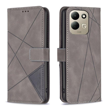 Magnetic Buckle Rhombus Texture Leather Phone Case, For Redmi Note 17 Pro+ 5G Global 163mm, For Redmi 17 4G/5G Global 171mm, For Redmi Note 17 4G Global 171mm, For Redmi K90 Max 5G