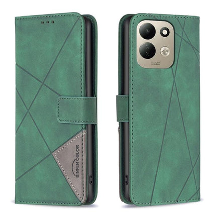 Magnetic Buckle Rhombus Texture Leather Phone Case, For Redmi Note 17 Pro+ 5G Global 163mm, For Redmi 17 4G/5G Global 171mm, For Redmi Note 17 4G Global 171mm, For Redmi K90 Max 5G