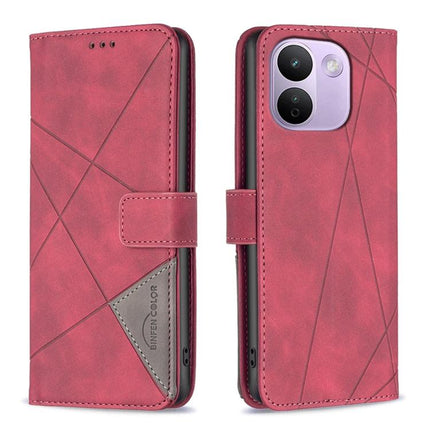 Magnetic Buckle Rhombus Texture Leather Phone Case, For Redmi Note 17 Pro+ 5G Global 163mm, For Redmi 17 4G/5G Global 171mm, For Redmi Note 17 4G Global 171mm, For Redmi K90 Max 5G