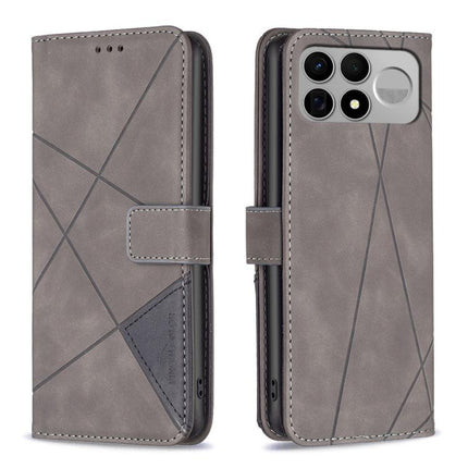 Magnetic Buckle Rhombus Texture Leather Phone Case, For Redmi K100 Pro Max 5G, For Redmi 17 4G / 5G Global 170mm, For Redmi K100 Pro 5G, For Redmi K90 Max 5G