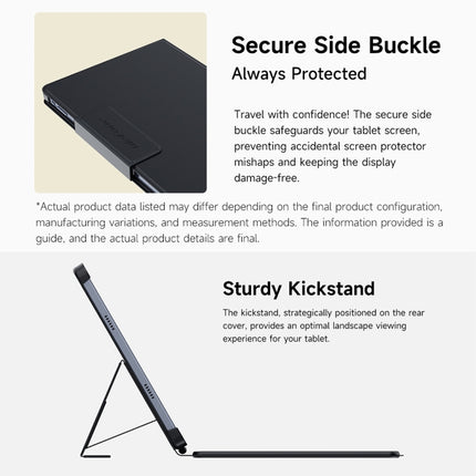 Ulefone Pogo Pin Smart Keyboard & Tablet Leather Case, For Ulefone Tab A11 Pro