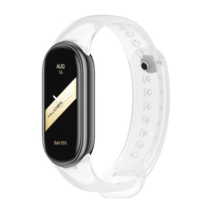 MIJOBS Metal Buckle Solid Color Silicone Watch Band, For Xiaomi Smart Band 9 / 8