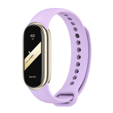 MIJOBS Metal Buckle Solid Color Silicone Watch Band, For Xiaomi Smart Band 9 / 8
