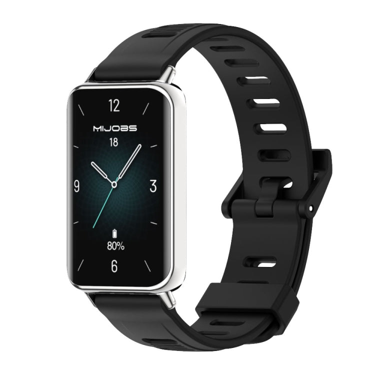 MIJOBS Flat Hole Breathable TPU Watch Band