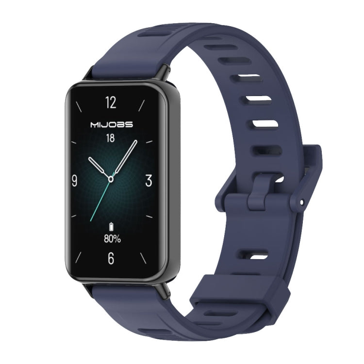 MIJOBS Flat Hole Breathable TPU Watch Band