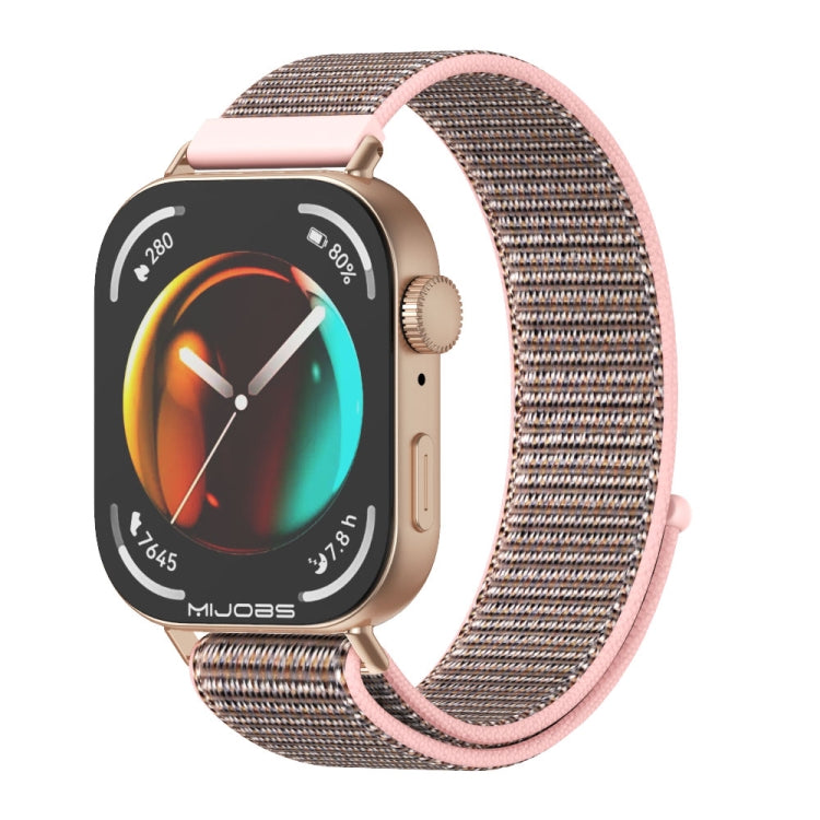 MIJOBS Breathable Nylon Loop Watch Band, For Huawei Watch Fit3