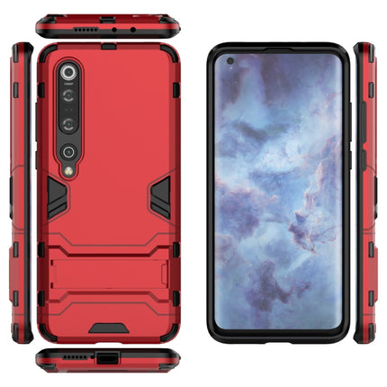 For Xiaomi Mi 10 Pro 5G PC + TPU Anti-fall Protective Case with Invisible Holder