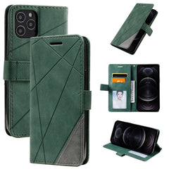 Skin Feel Splicing Horizontal Flip Leather Case with Holder & Card Slots & Wallet & Photo Frame, For iPhone 12 Pro Max, For iPhone 12 / 12 Pro, For iPhone 12 mini, For iPhone XR, For iPhone XS Max