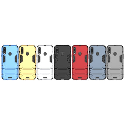 For Samsung Galaxy A20s PC + TPU Shockproof Case with Holder