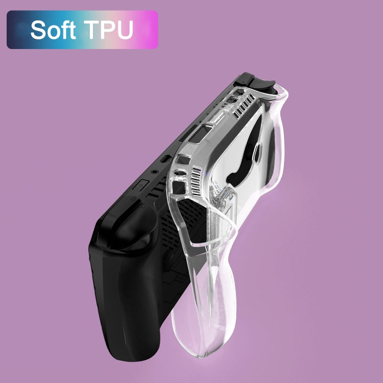 TPU Transparent Protective Case with Holder, For ASUS ROG Ally X