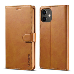 LC.IMEEKE Horizontale Klapphülle aus Leder mit Kalbslederstruktur, Halter, Kartenfächern und Geldbörse, für Xiaomi Redmi 9A, für iPhone 12 mini, für iPhone 12/12 Pro, für iPhone 12 Pro Max