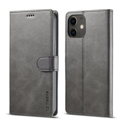 LC.IMEEKE Horizontale Klapphülle aus Leder mit Kalbslederstruktur, Halter, Kartenfächern und Geldbörse, für Xiaomi Redmi 9A, für iPhone 12 mini, für iPhone 12/12 Pro, für iPhone 12 Pro Max