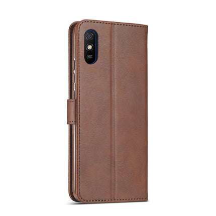 LC.IMEEKE Funda de piel con tapa horizontal con textura de piel de becerro, ranuras para tarjetas y billetera, para Xiaomi Redmi 9A, para iPhone 12 mini, para iPhone 12/12 Pro, para iPhone 12 Pro Max