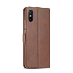 LC.IMEEKE Horizontale Klapphülle aus Leder mit Kalbslederstruktur, Halter, Kartenfächern und Geldbörse, für Xiaomi Redmi 9A, für iPhone 12 mini, für iPhone 12/12 Pro, für iPhone 12 Pro Max