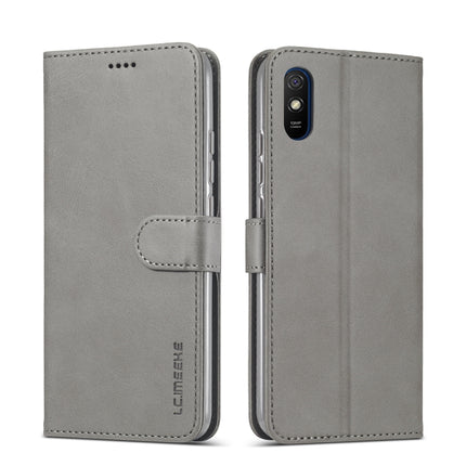 LC.IMEEKE Funda de piel con tapa horizontal con textura de piel de becerro, ranuras para tarjetas y billetera, para Xiaomi Redmi 9A, para iPhone 12 mini, para iPhone 12/12 Pro, para iPhone 12 Pro Max