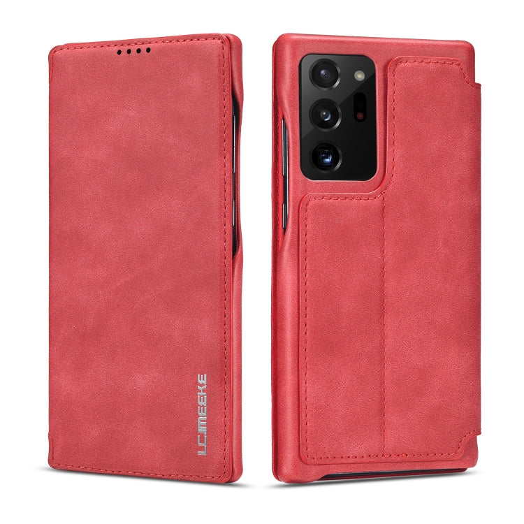 LC.IMEEKE Hon Ancient Series Horizontal Flip Leather Case with Holder & Card Slot, For Samsung Galaxy Note20 Ultra, For Samsung Galaxy A11 EU Version
