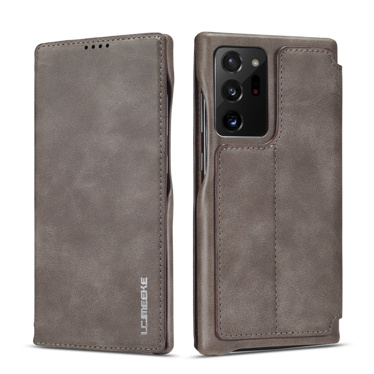 LC.IMEEKE Hon Ancient Series Horizontal Flip Leather Case with Holder & Card Slot, For Samsung Galaxy Note20 Ultra, For Samsung Galaxy A11 EU Version