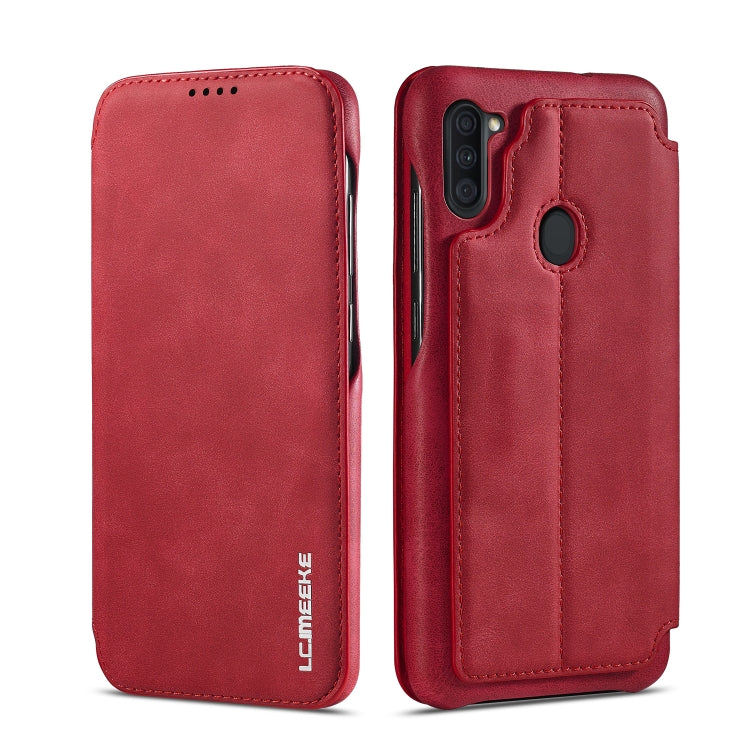 LC.IMEEKE Hon Ancient Series Horizontal Flip Leather Case with Holder & Card Slot, For Samsung Galaxy Note20 Ultra, For Samsung Galaxy A11 EU Version