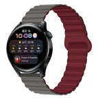22mm / Grey Wine Red