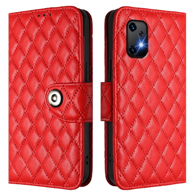 Rhombic Texture Flip Leather Phone Case with Lanyard, For UMIDIGI Bison X20, For UMIDIGI Power 7 / Power 7S, For UMIDIGI Power 7 Max