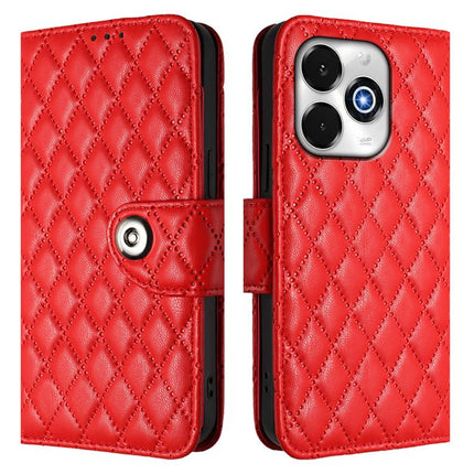 Rhombic Texture Flip Leather Phone Case with Lanyard, For Umidigi G100X 4G / 5G, For Umidigi G100 Pro, For UMIDIGI Note 100, For UMIDIGI A15 / A15C / A15T
